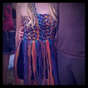 House of Harlow 1960 x Revolve Amelia top multi